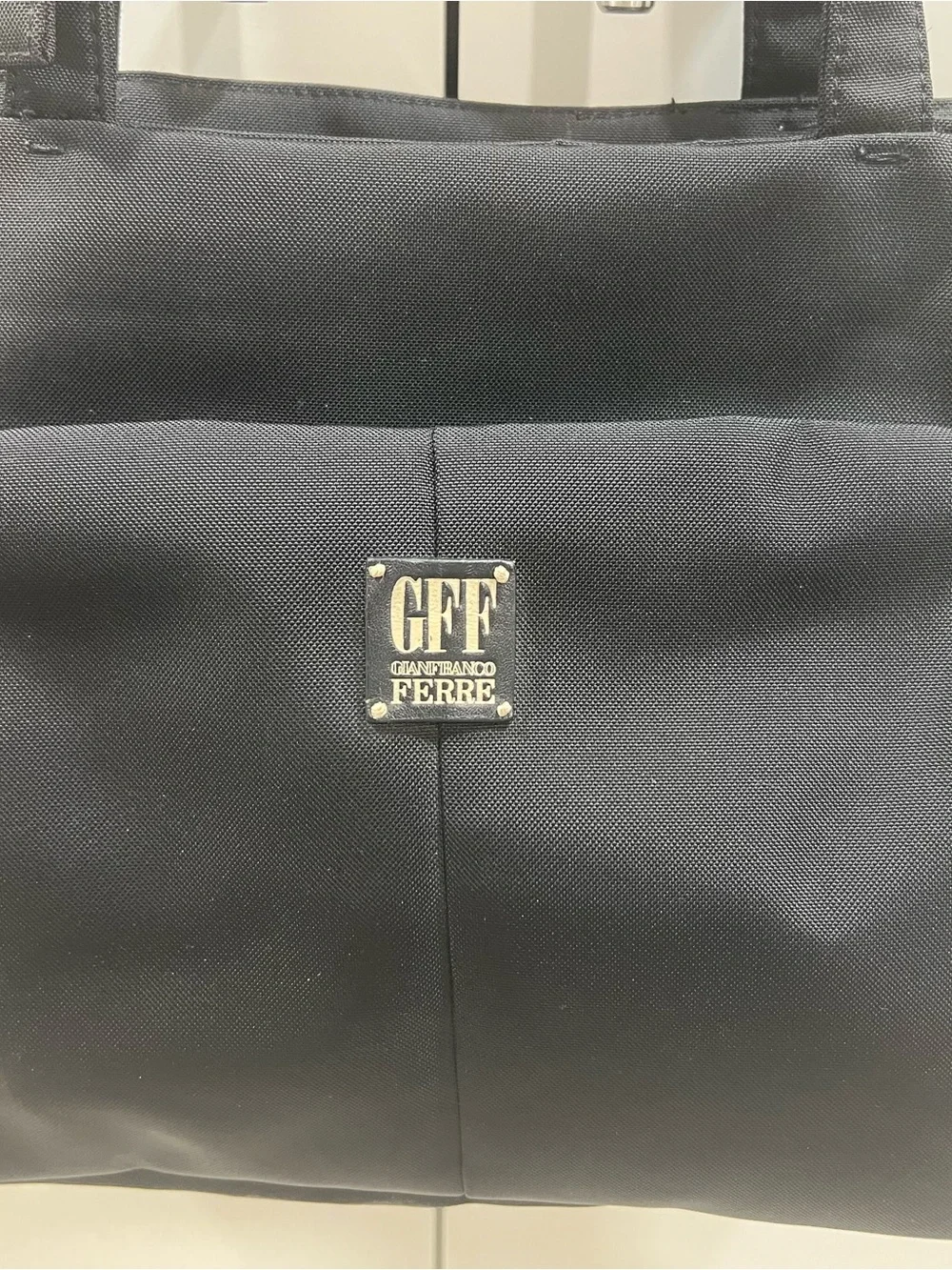 Gianfranco Ferre black women’s tote bag